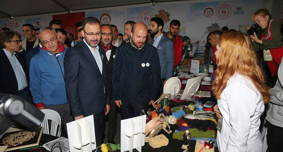 Minister Mr. Kasapoğlu Toured Ethnosport Cultural Festival