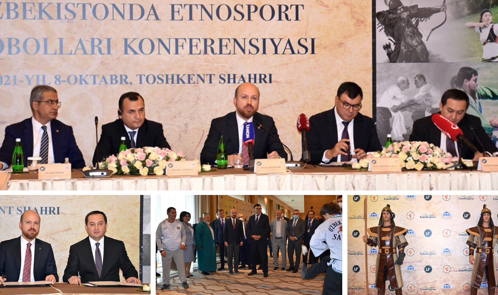 World Ethnosport Confederation President Necmeddin Bilal Erdoğan attended the opening of the Ethnosport Association of Uzbekistan.