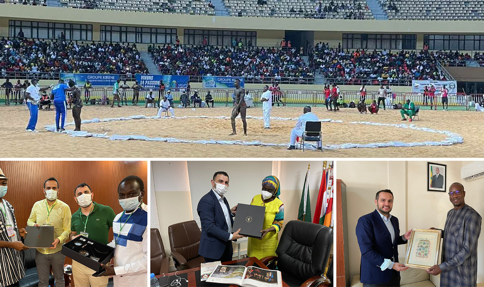Senegal Hosted The African Wrestling Tournament
