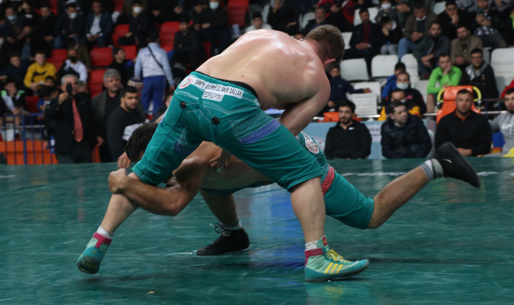 The Shalwar Wrestling World Championship was held in Kahramanmaraş